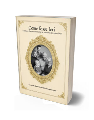 Il tuo libro sui racconti di famiglia a partire dall'intervista guidata: dall'idea alla pubblicazione. Copertina esempio